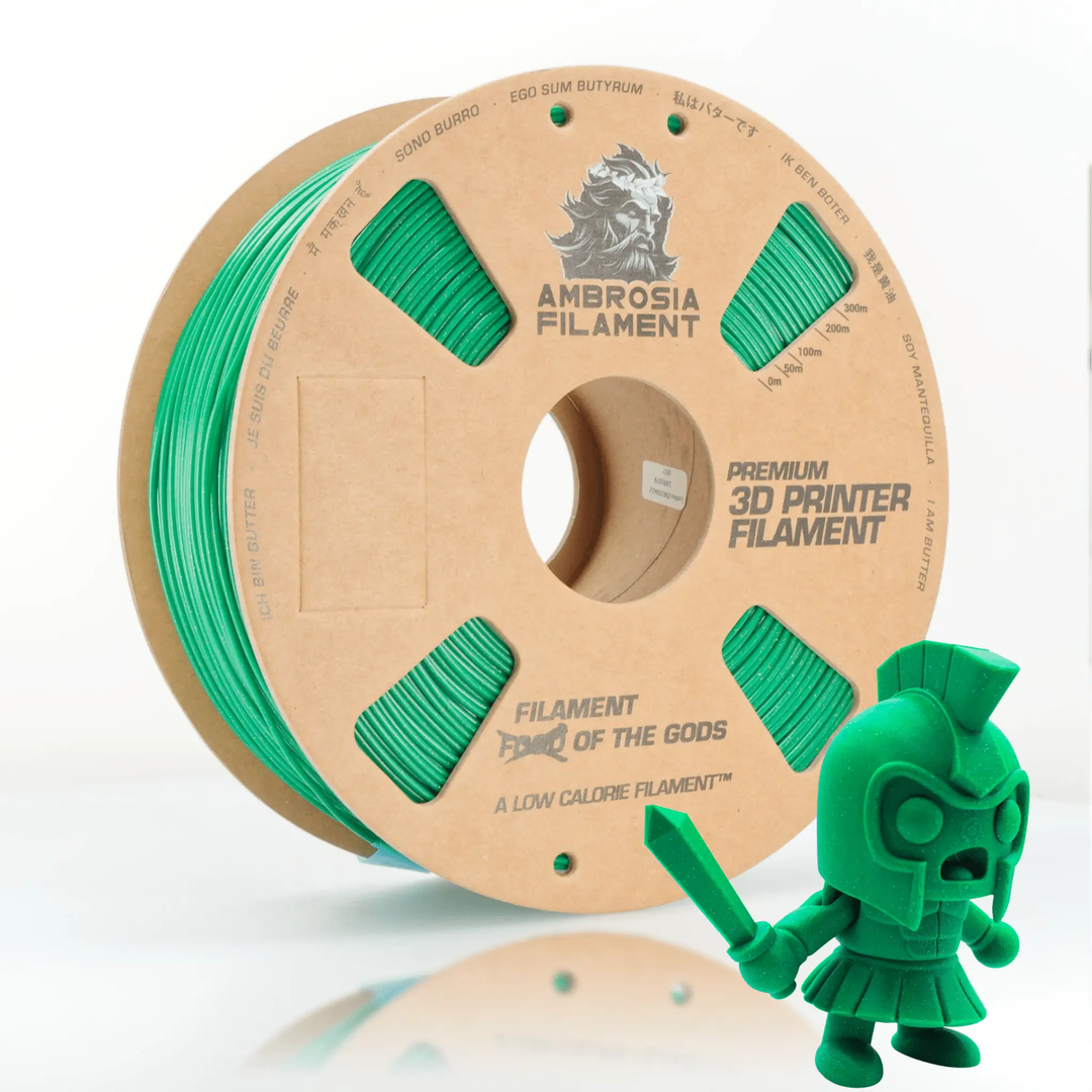 AMBROSIA ASA Galactic Filament of the Gods (Glitter / Sparkle) - 1KG Bambu AMS Friendly Cardboard Spools Premium 3D Printing Filament by West3D 3D Printing Supplies