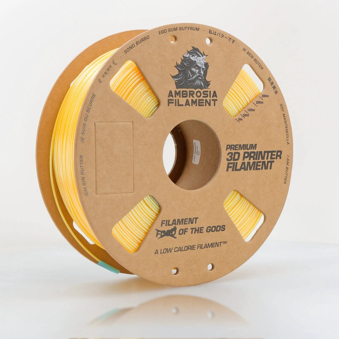 AMBROSIA Dolos Color Shifting ASA Filament of the Gods - 1KG Bambu AMS Friendly Cardboard Spools Premium 3D Printing Filament by West3D 3D Printing Supplies