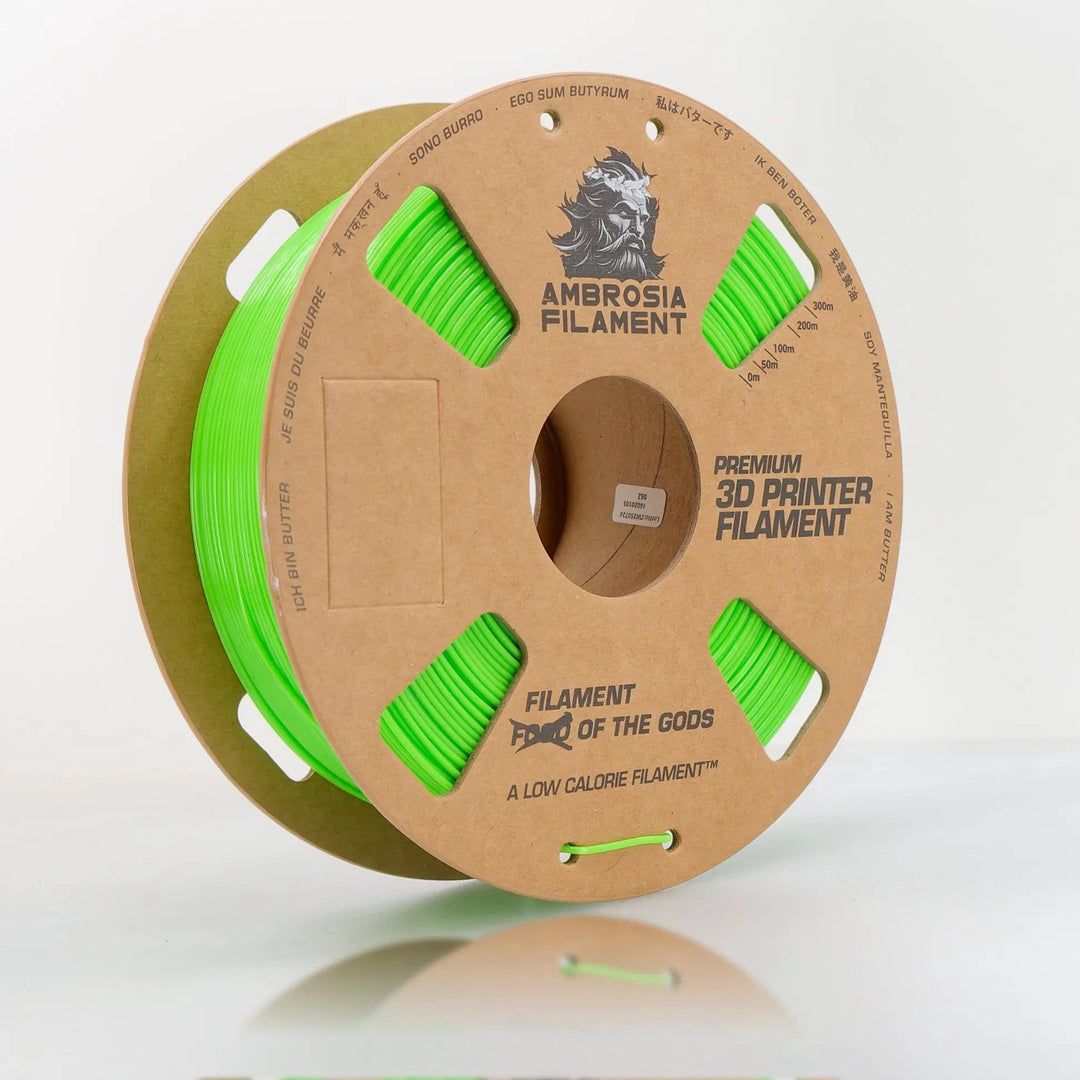 AMBROSIA PLA Filament of the Gods - 1KG Bambu AMS Friendly Cardboard Spools Premium 3D Printing Filament by West3D 3D Printing Supplies