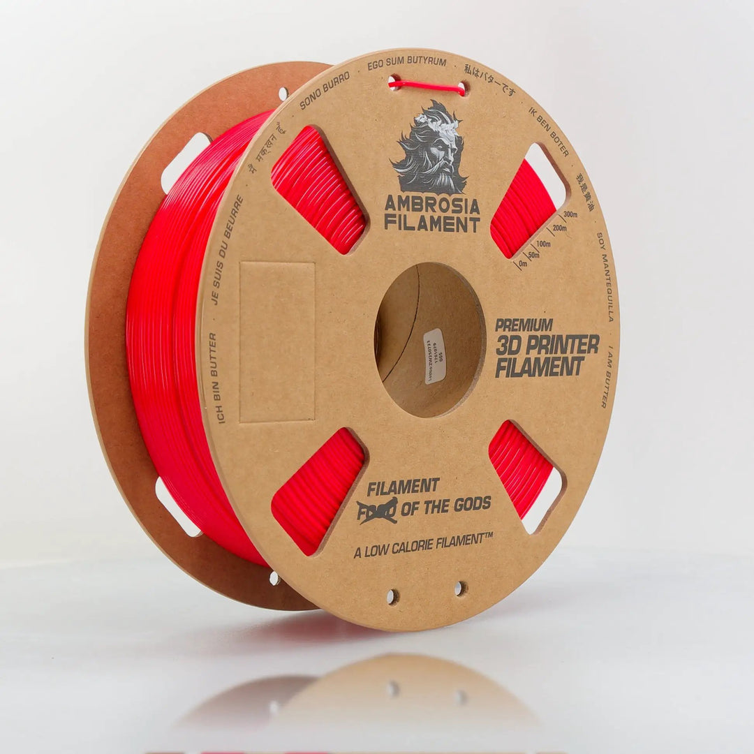 AMBROSIA PLA Filament of the Gods - 1KG Bambu AMS Friendly Cardboard Spools Premium 3D Printing Filament by West3D 3D Printing Supplies