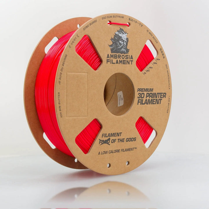 AMBROSIA PLA Filament of the Gods - 1KG Bambu AMS Friendly Cardboard Spools Premium 3D Printing Filament by West3D 3D Printing Supplies