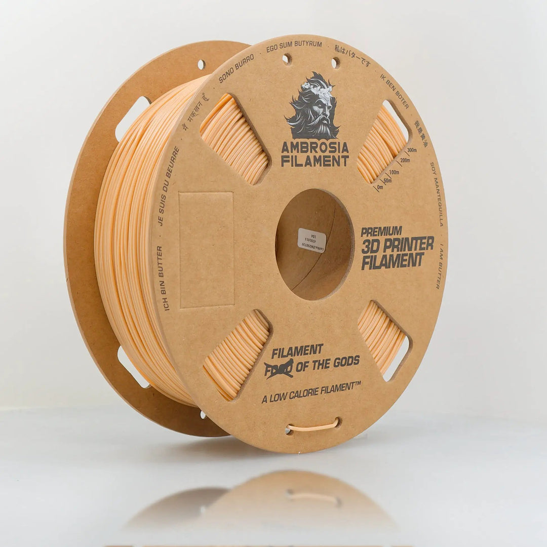 AMBROSIA PLA Filament of the Gods - 1KG Bambu AMS Friendly Cardboard Spools Premium 3D Printing Filament by West3D 3D Printing Supplies