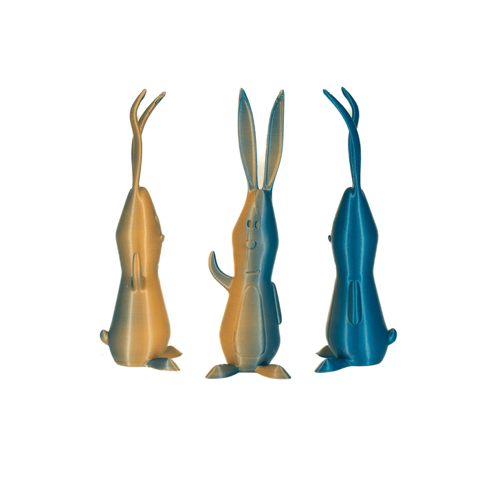 Dual-Color Silk PLA+, Silky Blue Orange Theory, 1.75mm by 3D-Fuel
