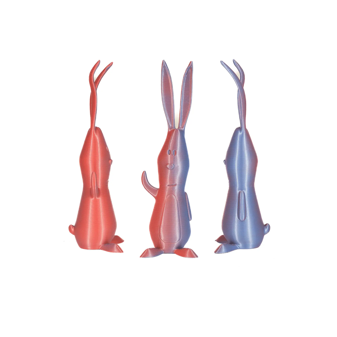 Dual-Color Silk PLA+, Silky Blushing Violet, 1.75mm by 3D-Fuel