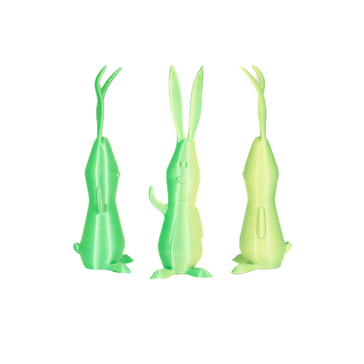 Dual-Color Silk PLA+, Silky Lemon Lime, 1.75mm by 3D-Fuel