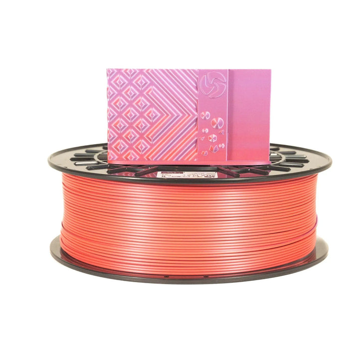 Dual-Color Silk PLA+, Silky Mixed Berry, 1.75mm by 3D-Fuel