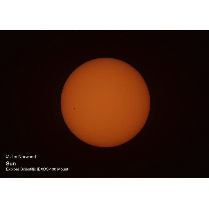 ED80 Essential Series Air-Spaced Triplet Refractor Telescope with 0.8x Focal Reducer and iEXOS-100-2 PMC-Eight Equatorial Tracker System by Explore Scientific