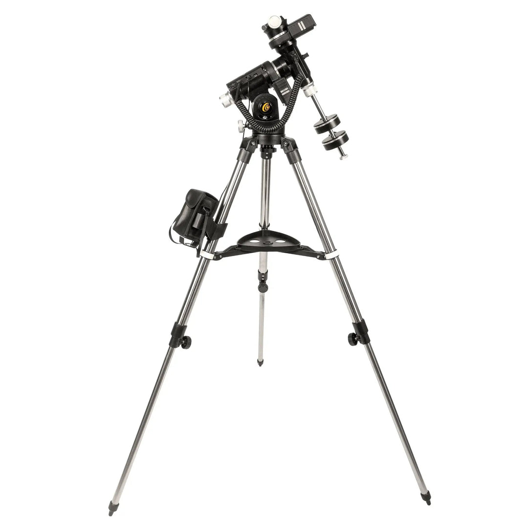ED80 Essential Series Air-Spaced Triplet Refractor Telescope with 0.8x Focal Reducer and iEXOS-100-2 PMC-Eight Equatorial Tracker System by Explore Scientific