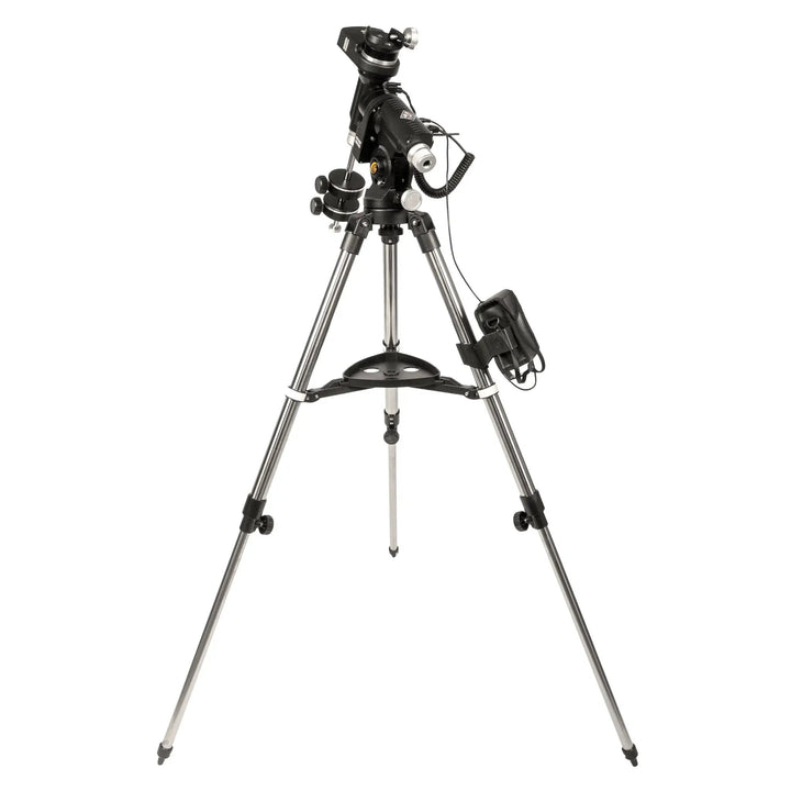 ED80 Essential Series Air-Spaced Triplet Refractor Telescope with 0.8x Focal Reducer and iEXOS-100-2 PMC-Eight Equatorial Tracker System by Explore Scientific