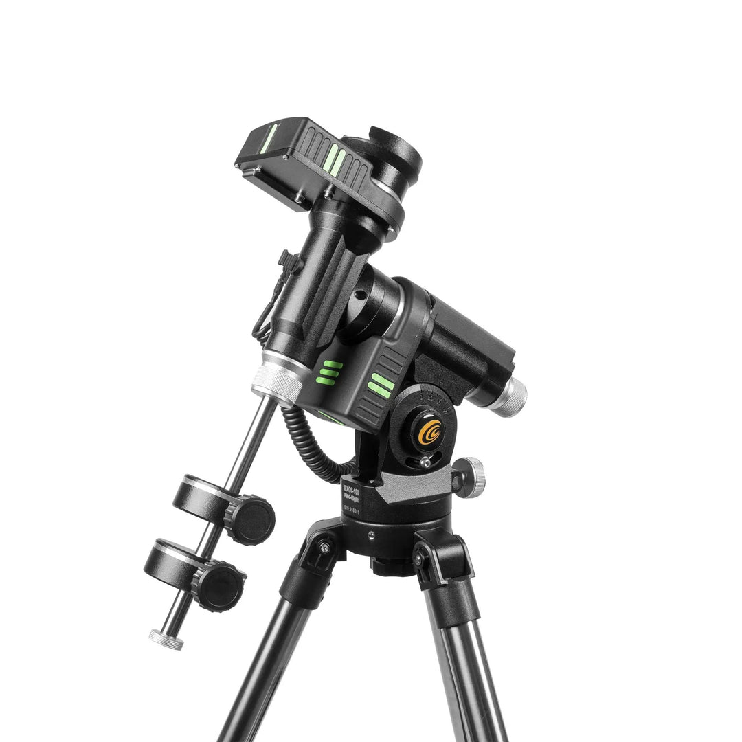 ED80 Essential Series Air-Spaced Triplet Refractor Telescope with 0.8x Focal Reducer and iEXOS-100-2 PMC-Eight Equatorial Tracker System by Explore Scientific