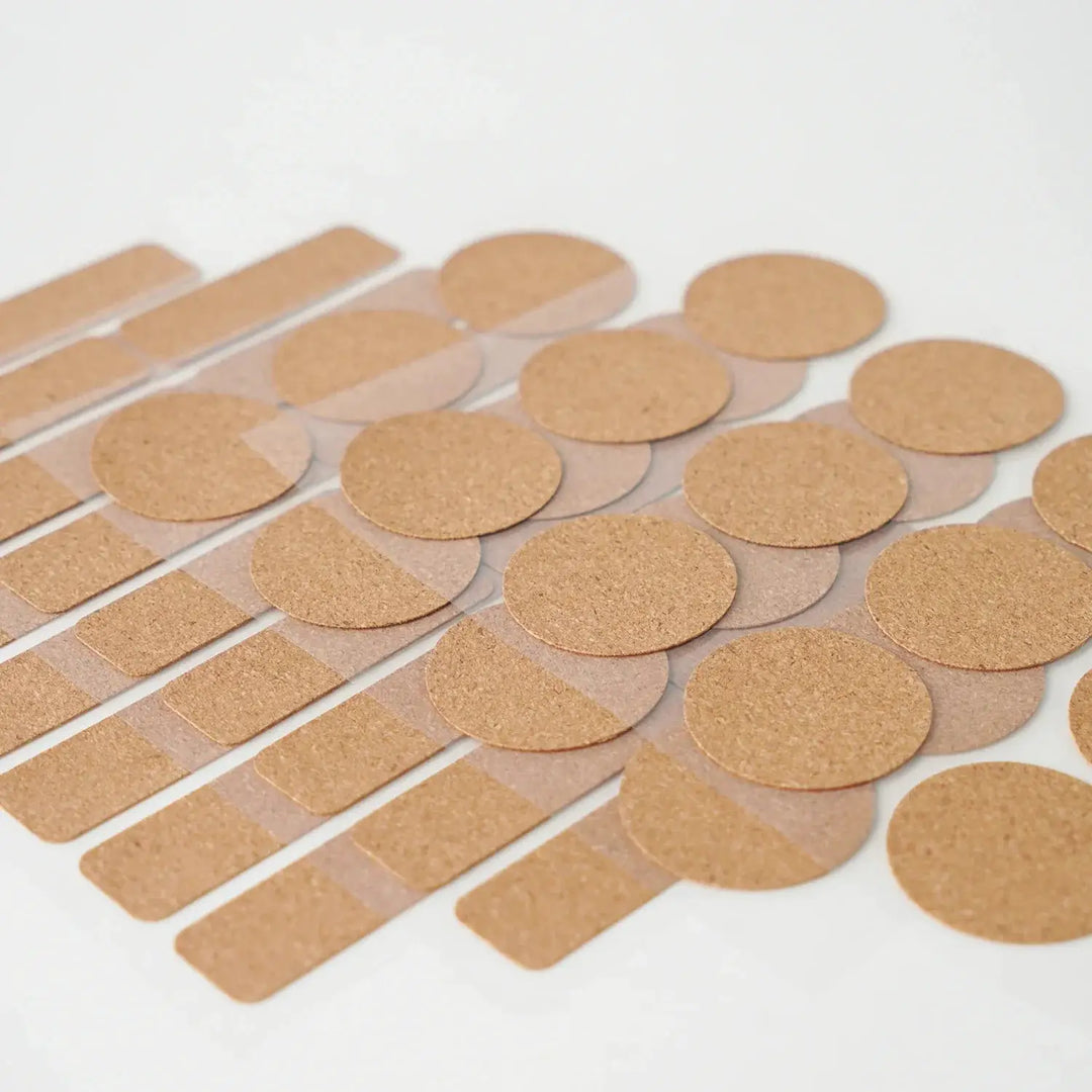 Round Corkwood Label Stickers (120 pcs) by LaserPecker