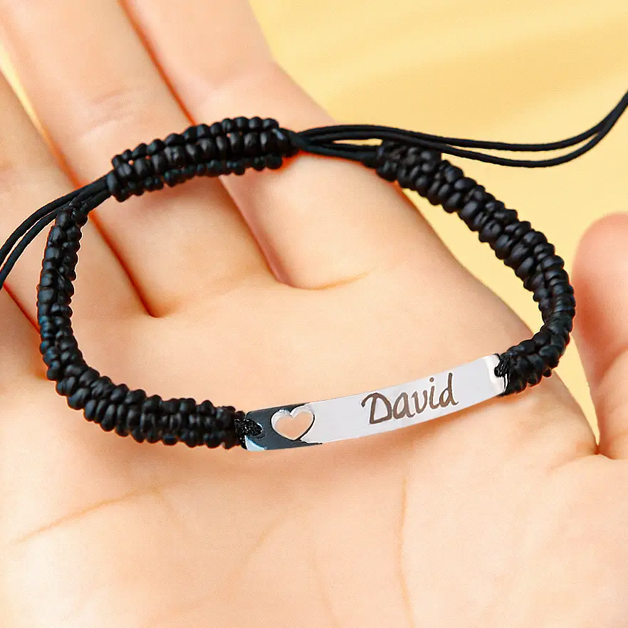 Braided Stainless Steel Bracelet (8pcs) by LaserPecker