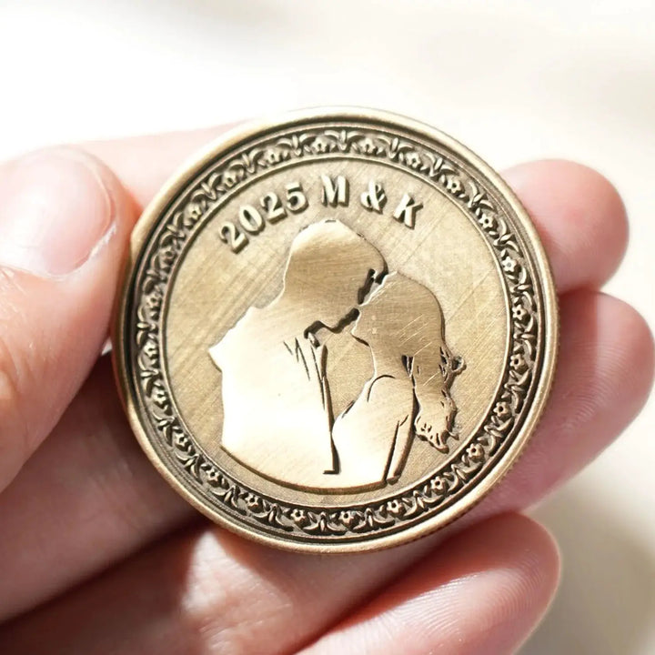 Blank Brass Coins(5pcs / 10pcs) by LaserPecker