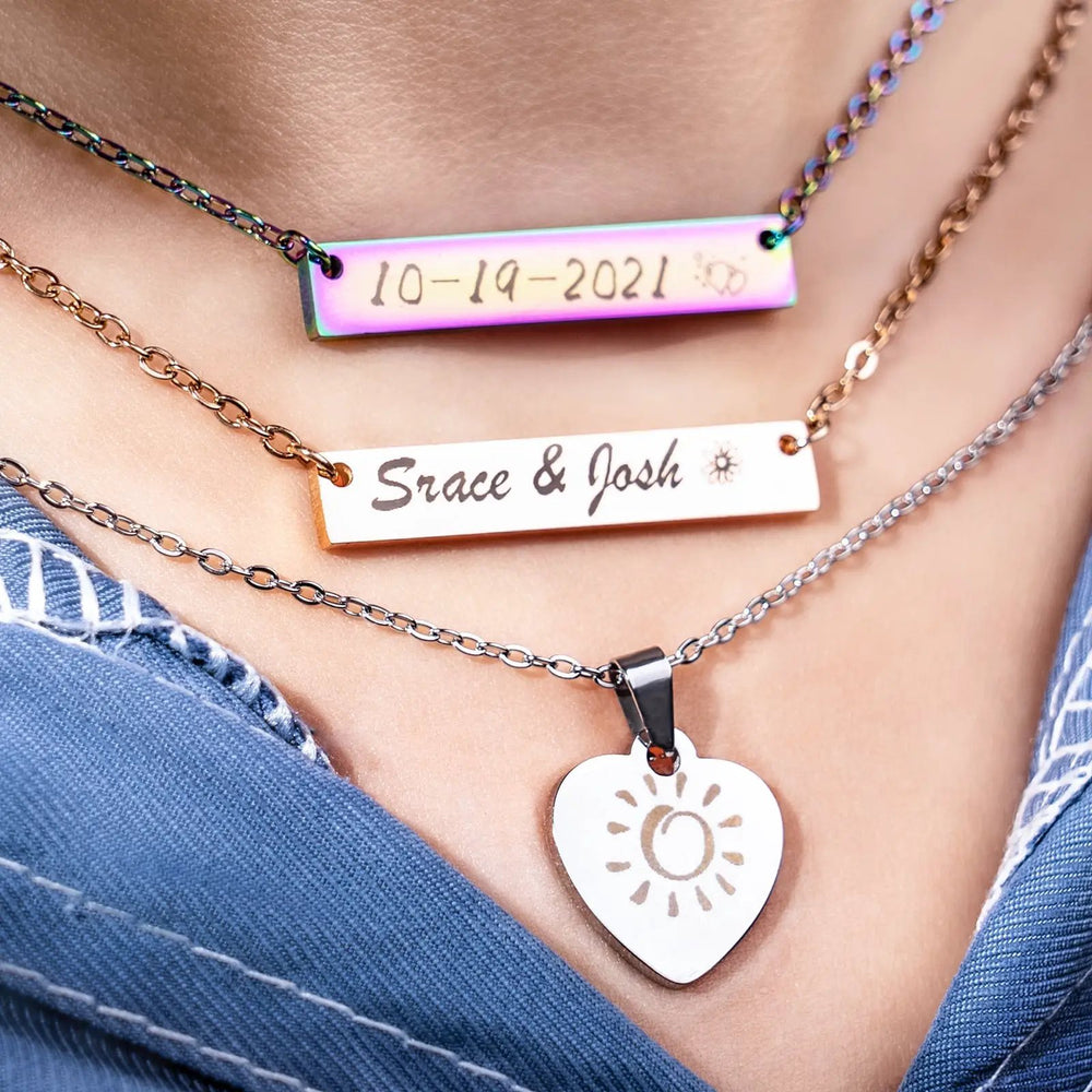 Metal Necklace and Bracelet Package (40 pcs) by LaserPecker