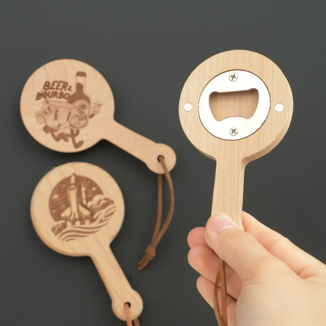 Pan-Shaped Bottle Opener (5 pcs) by LaserPecker