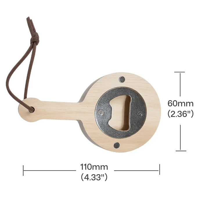 Pan-Shaped Bottle Opener (5 pcs) by LaserPecker