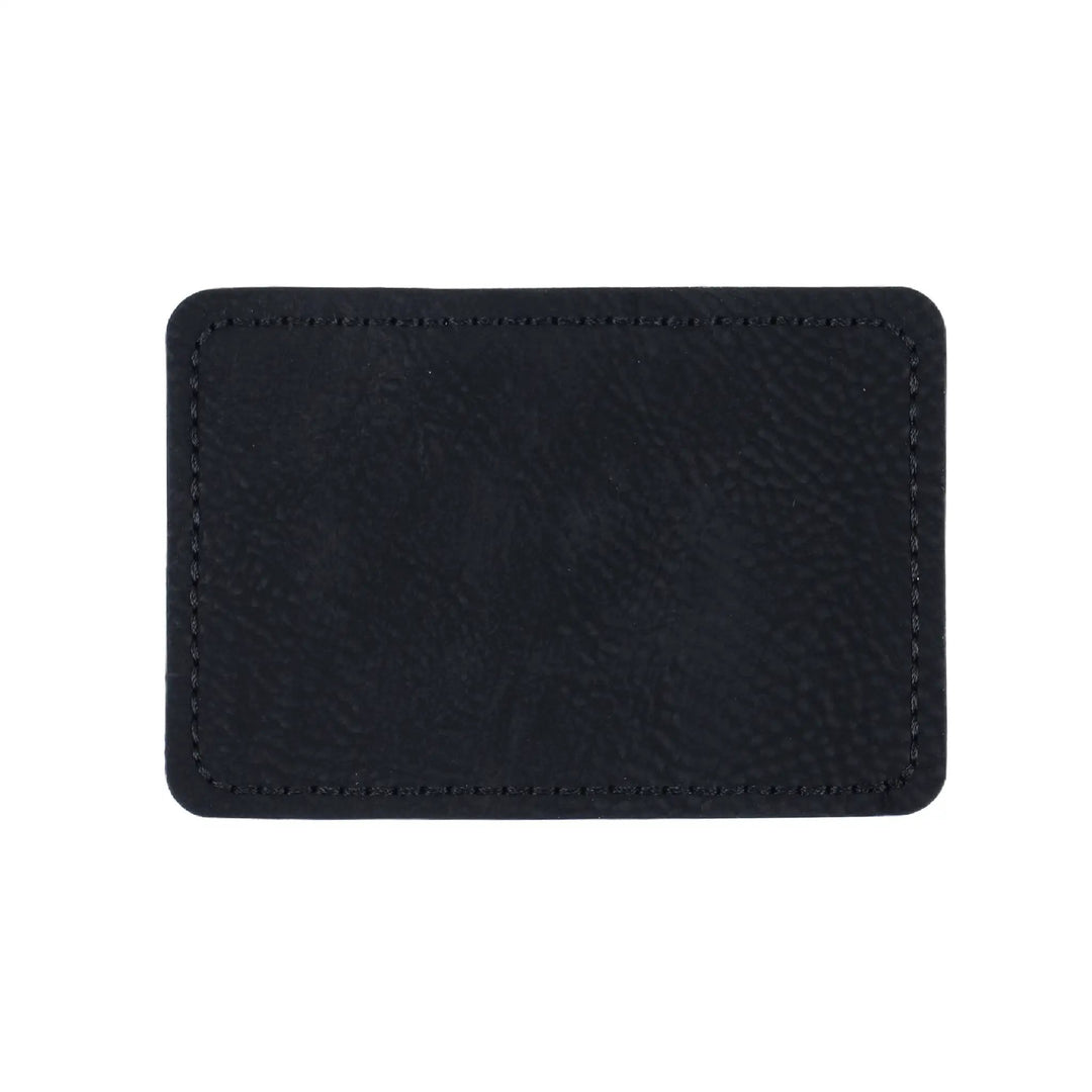 Blank Rectangular PU Leather Labels / Tags (30pcs) by LaserPecker