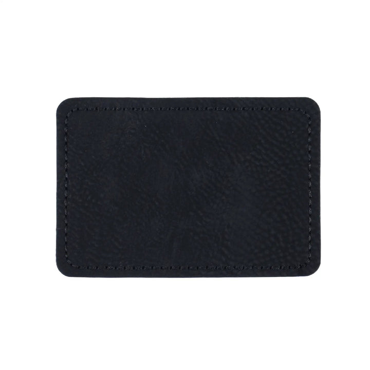 Blank Rectangular PU Leather Labels / Tags (30pcs) by LaserPecker