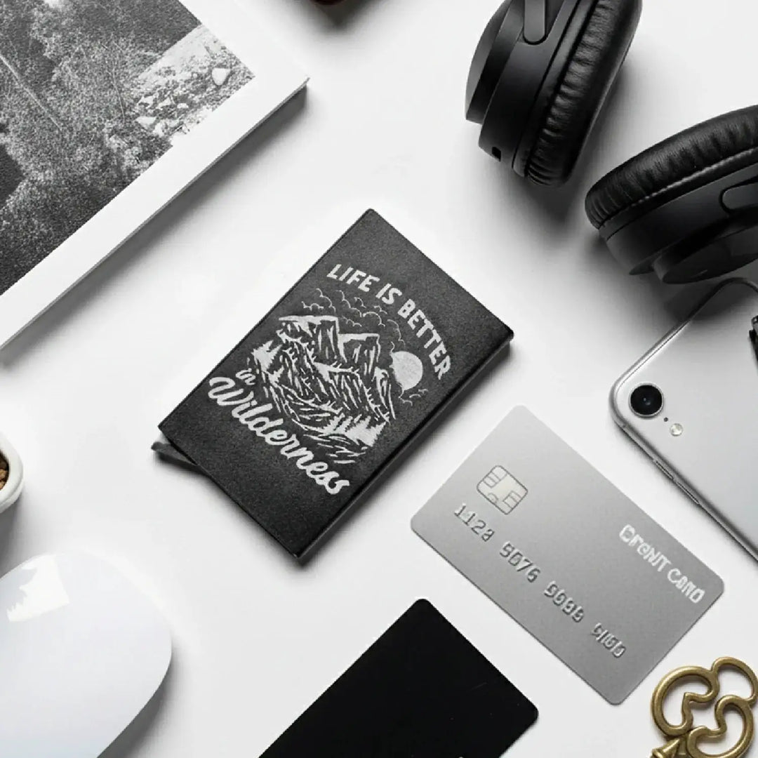 Sliding Credit Card Case (2 pcs) by LaserPecker