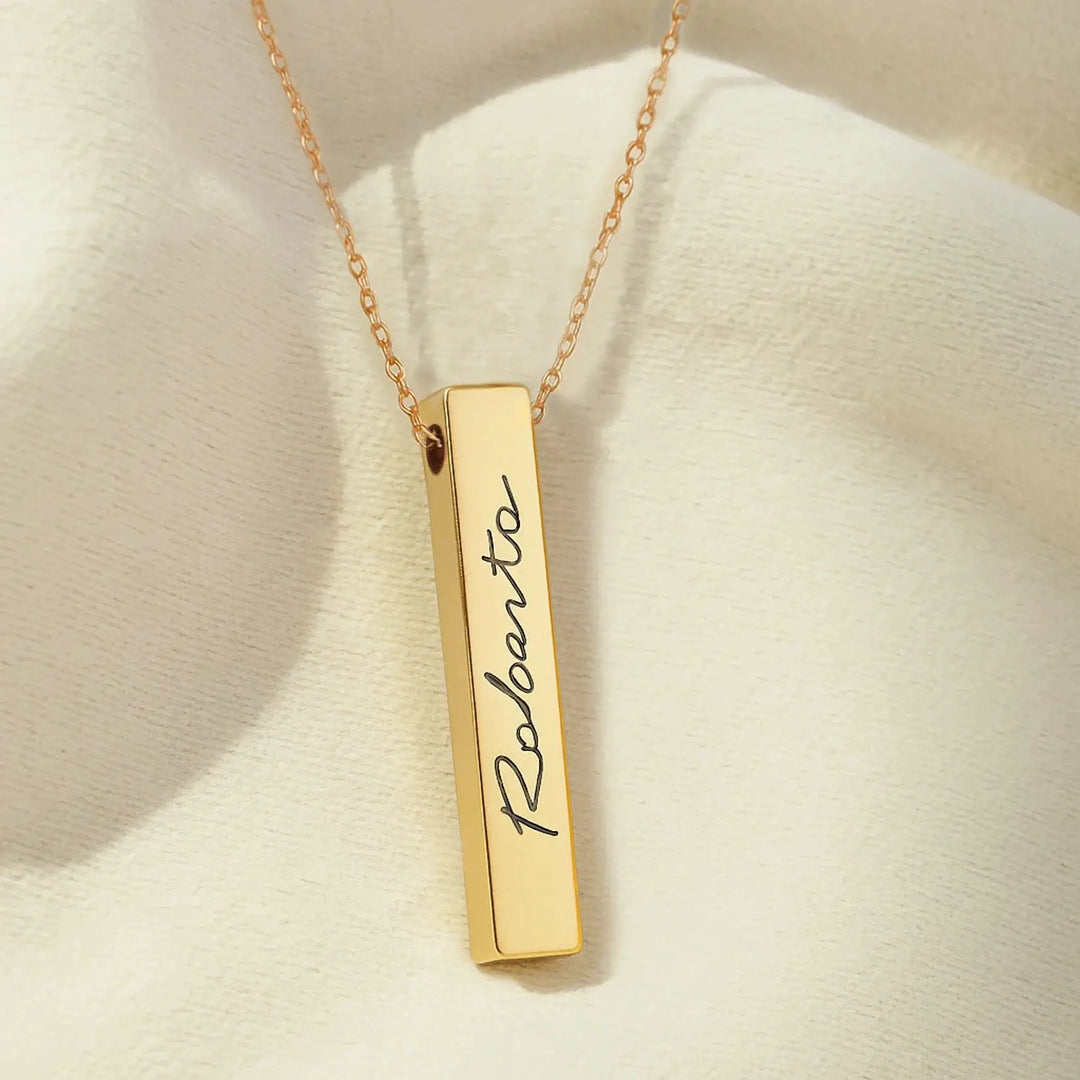 Stainless Steel Vertical Bar Necklace (10pcs) by LaserPecker