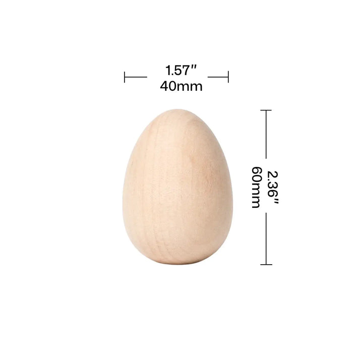 Wooden Easter Eggs (6pcs) by LaserPecker
