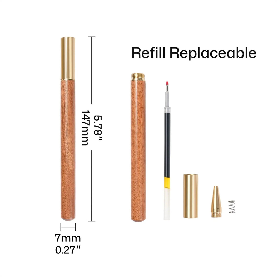 Wooden Rollerball Pen (5pcs / 15pcs) by LaserPecker