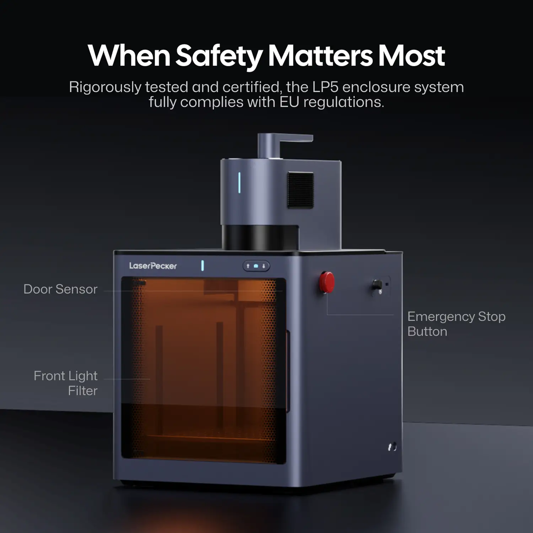 LaserPecker LP5 Safety Enclosure by LaserPecker