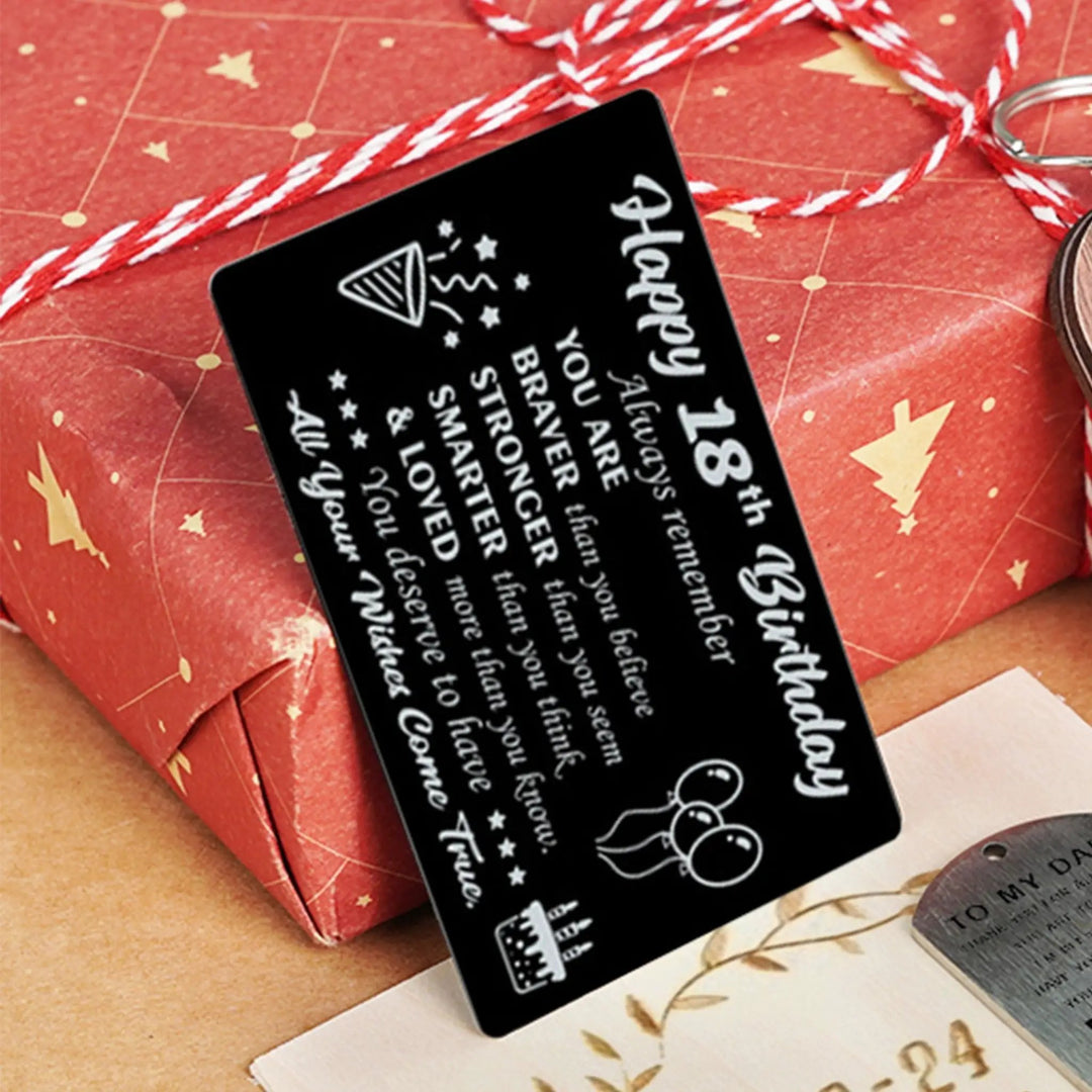 Aluminum Metal Business Cards (100pcs) by LaserPecker