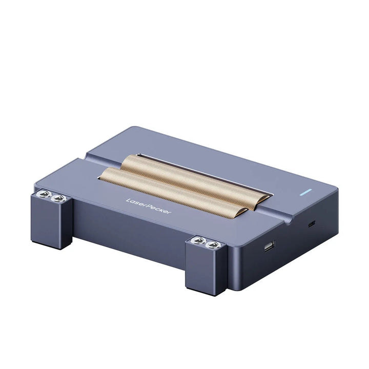 LaserPecker Versatile Electric Roller – 3-in-1 Rotary System for Curved, Flat & Oversized Engraving by LaserPecker