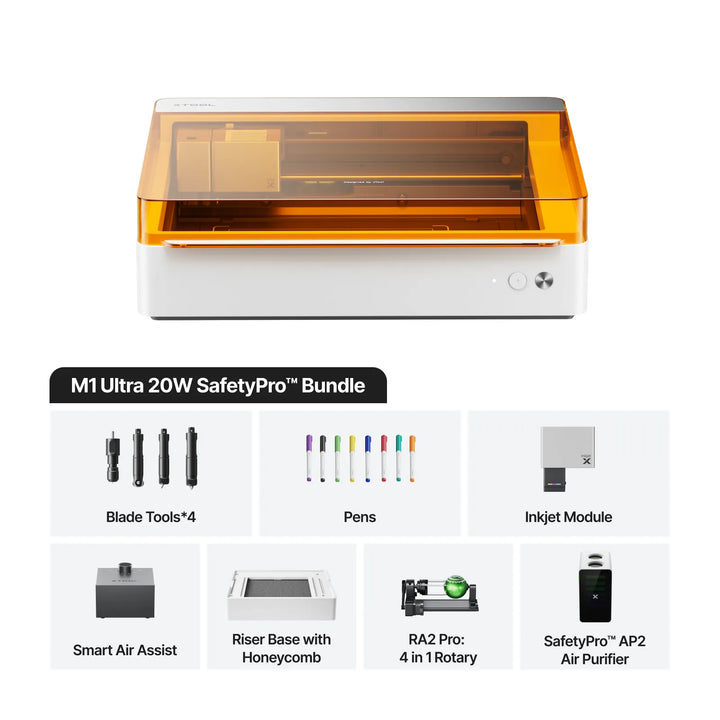 xTool M1 Ultra: The World's First 4-in-1 Craft Machine by xTool