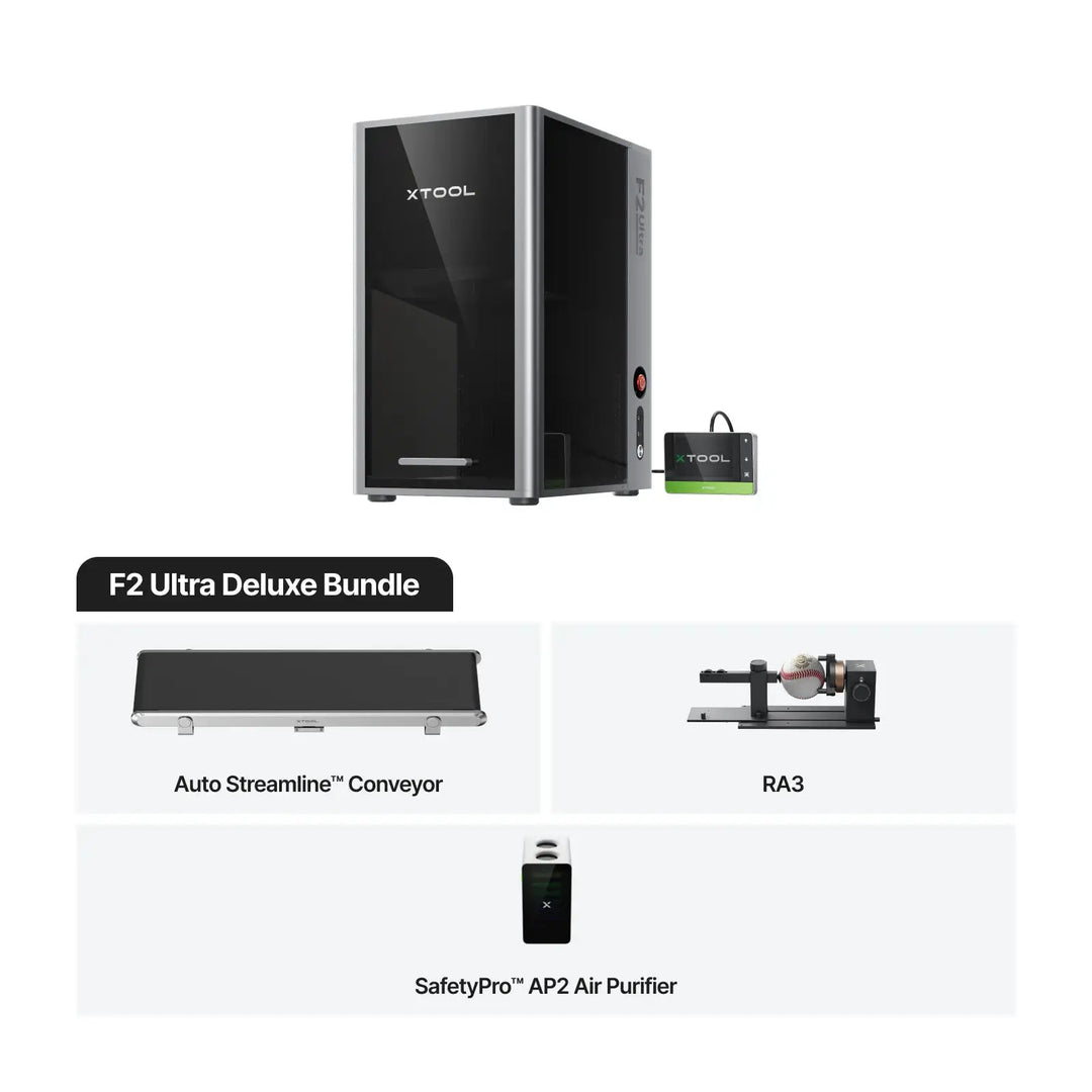 xTool F2 Ultra 60W MOPA & 40W Diode Dual Laser Engraver by xTool