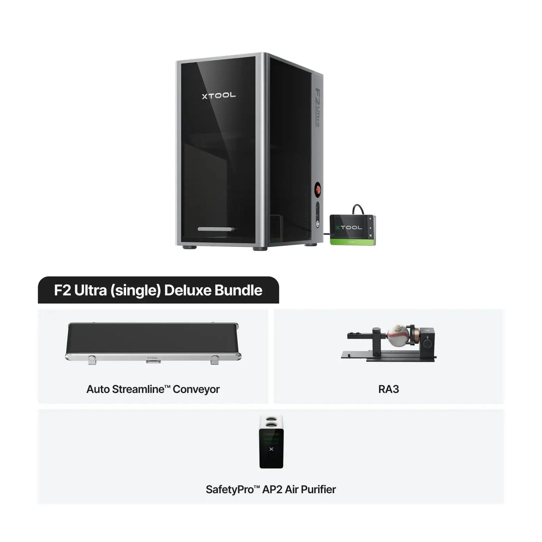 xTool F2 Ultra 60W MOPA & 40W Diode Dual Laser Engraver by xTool