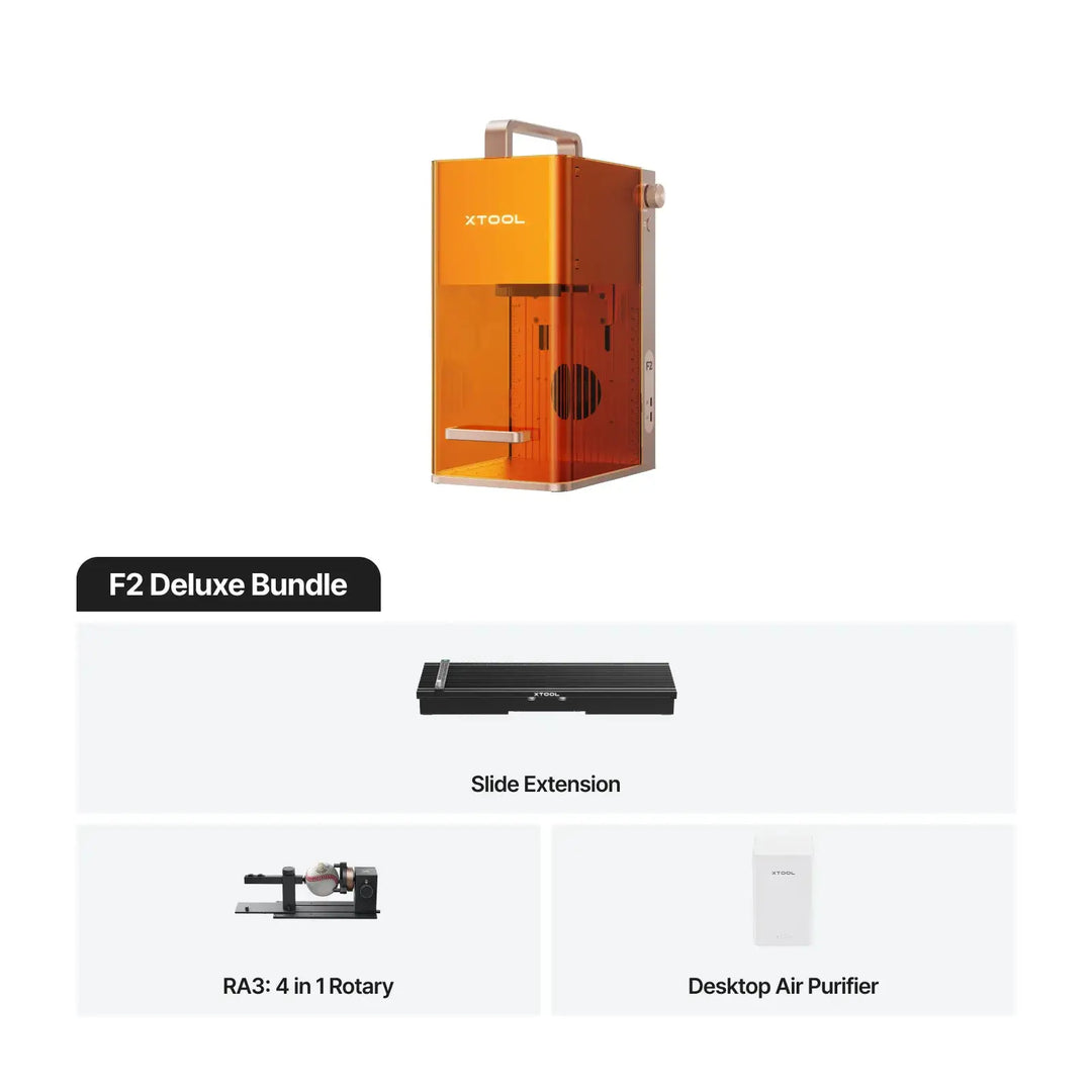 xTool F2 5W IR & 15W Diode Portable Dual Laser Engraver by xTool