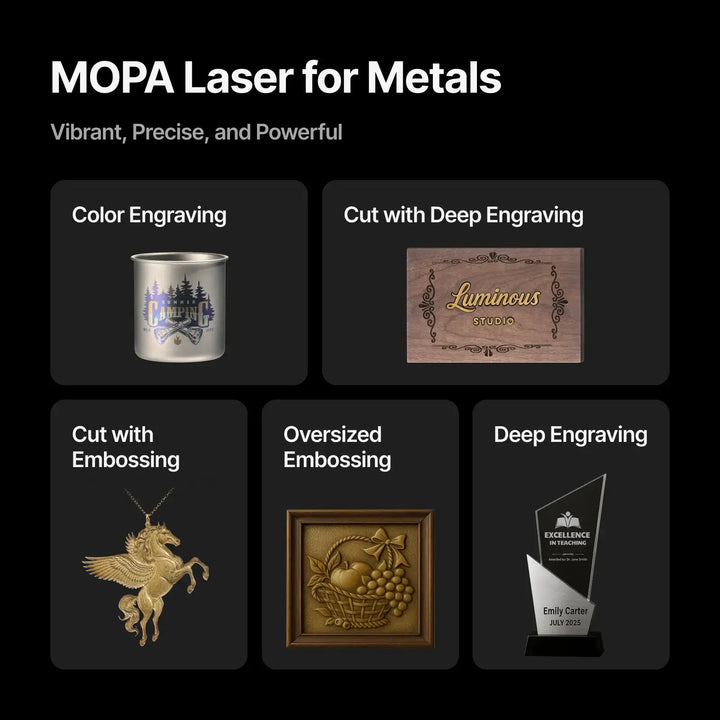xTool F2 Ultra 60W MOPA & 40W Diode Dual Laser Engraver by xTool