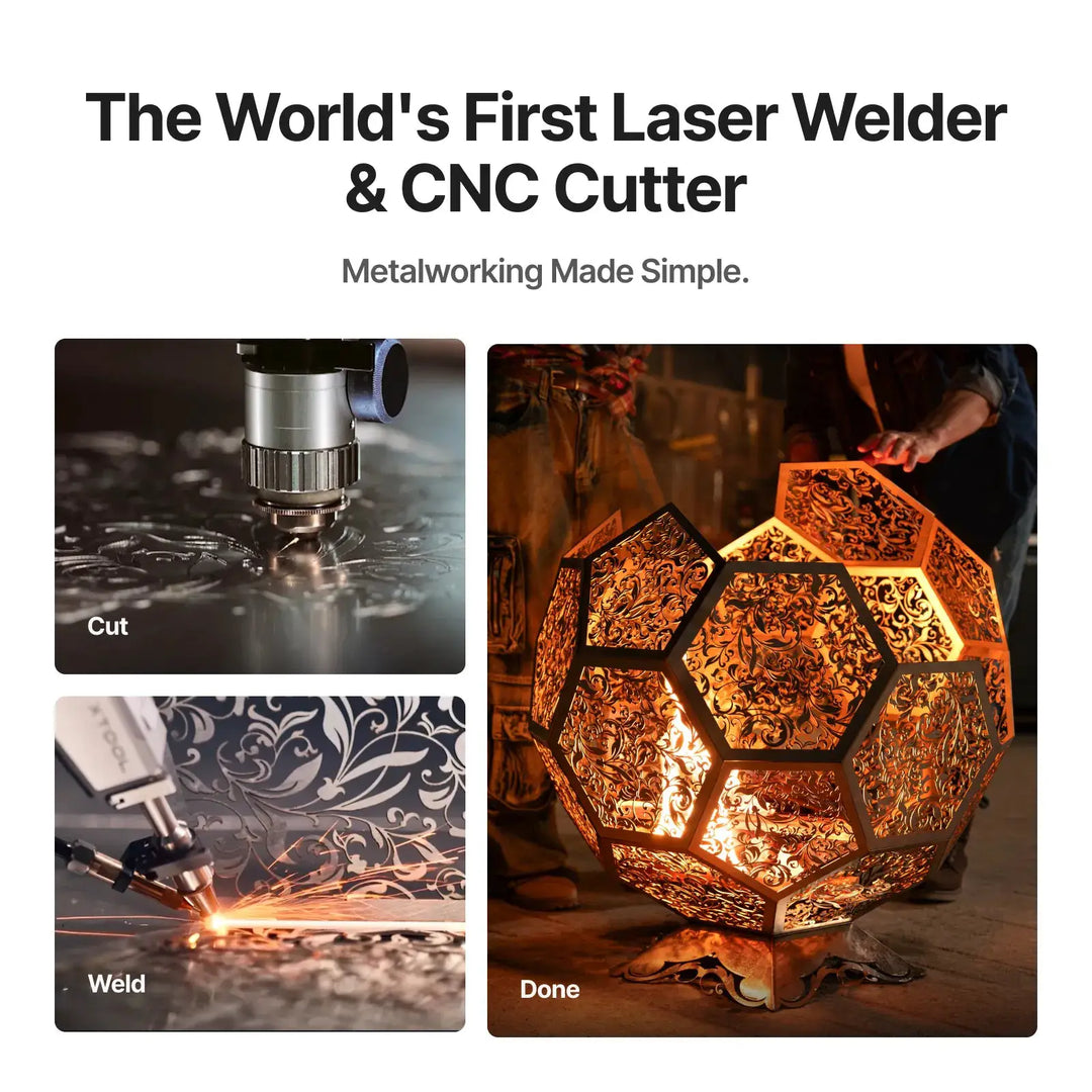 xTool MetalFab Laser Welder/ CNC Cutter by xTool