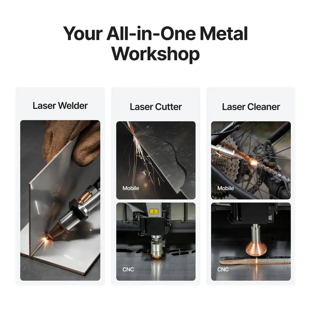 xTool MetalFab Laser Welder/ CNC Cutter by xTool