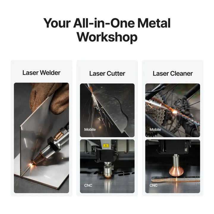 xTool MetalFab Laser Welder/ CNC Cutter by xTool