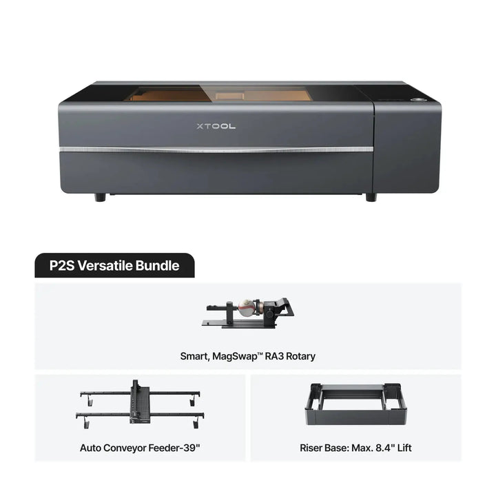 xTool P2S 55W Desktop CO2 Laser Cutter by xTool