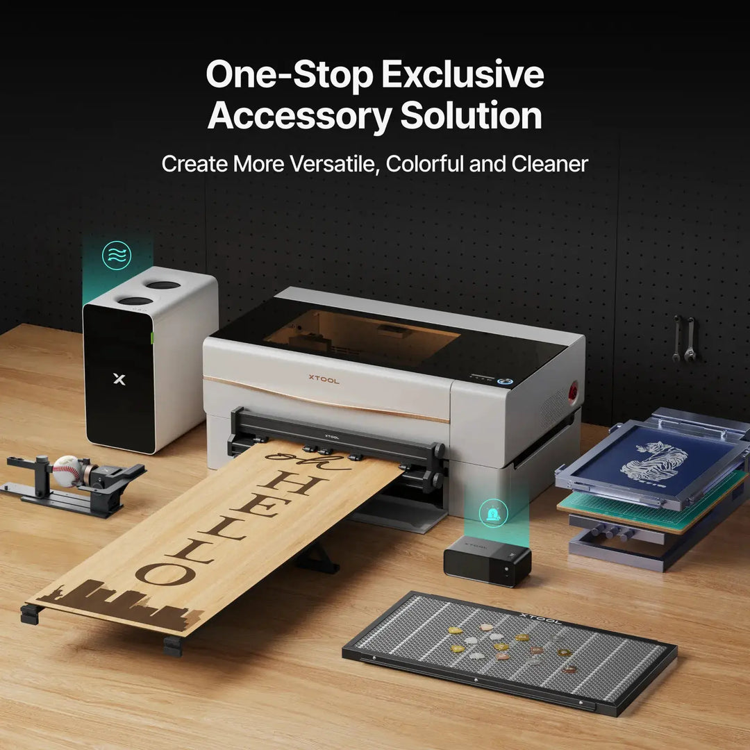 xTool P2S 55W Desktop CO2 Laser Cutter by xTool