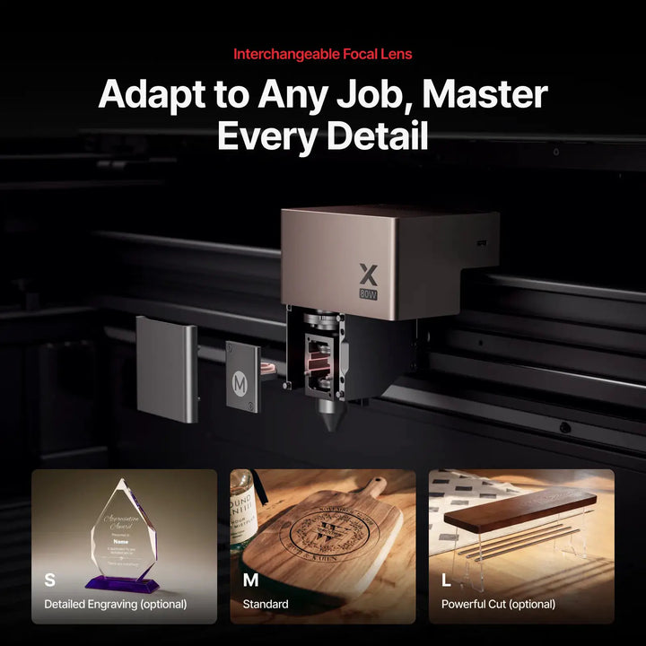 xTool P3 80W Flagship CO2 Laser Cutter with Intelligent Automation by xTool