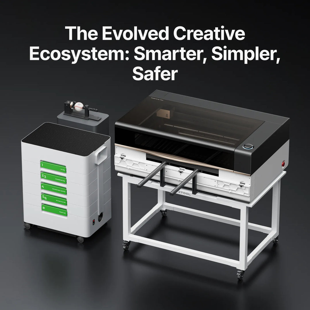 xTool P3 80W Flagship CO2 Laser Cutter with Intelligent Automation by xTool