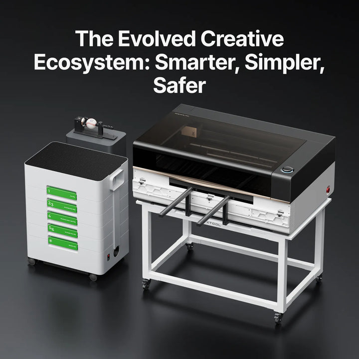 xTool P3 80W Flagship CO2 Laser Cutter with Intelligent Automation by xTool