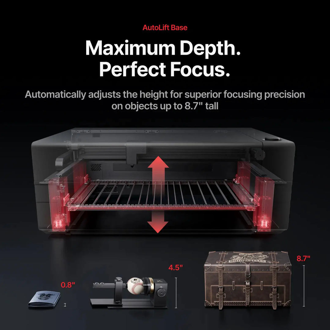xTool P3 80W Flagship CO2 Laser Cutter with Intelligent Automation by xTool